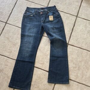 Maurices Dark Blue Boot Cut Jeans